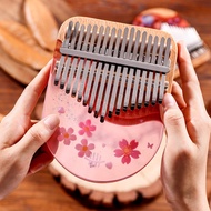 New 17/21 Keys Acrylic Kalimba Portable Thumb Piano Mbira for Kid Adult Beginners with Professional 