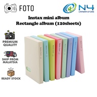 Fuji film Instax Mini Album Design Photo Multi-function Rectangle Colour Album (120 Sheets) (Pocket 