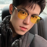 Fdgf Color-changing Myopia Glasses Photosensitive Sunglasses Driving Handsome Goggles Goggles Equipp