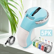 【PurePlunge】 B90 Manual Labeller Hand Printing Typewriter 3D Embossing Labeling Machine with Label S