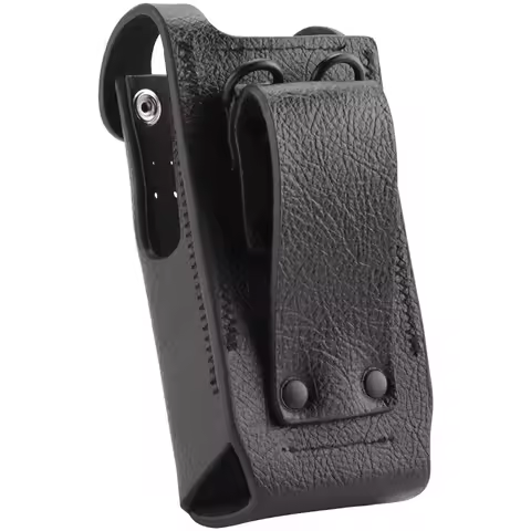 A02R PMLN5839 Walkie Talkie Hard Leather Carry Case for Motorola XPR7000 XPR7350 XPR7350E DGP8050 DP