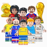 TV6502 Ramos Kaka Haaland Messi Ronaldo Benzema Football Star Player Collection Figure Toys Kids Gif
