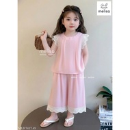 BG wide leg pants set BH2594 BH2605 baju budak perempuan set baju jalan budak perempuan