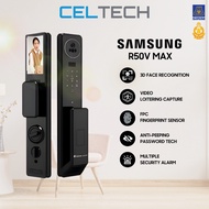 【3D FACE RECOGNITION】SAMSUNG R50V MAX 3D FACE RECOGNITION SMART LOCK DIGITAL LOCK | FINGERPRINT | PA