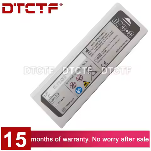 DTCTF 12V 4.2Ah Model CUSA1103BB Battery For CU iPAD SP1 defibrillator