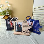 Graduation Photo Frame - Graduation Picture Frame - Graduation Gift - Graduation Party Decor - Woode