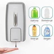 800ML Liquid Soap Dispenser Manual Wall Soap Dispenser Hand Sanitizer Dispenser Manual Pump Soap for