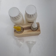 Gold and silver test bottle set A.X.I.T solution, gold and silver test set of 2 bottles of 80g for s