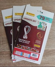 Panini 2022 世界盃 World Cup 貼紙 update set