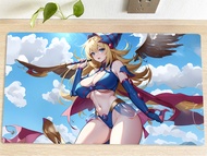 YuGiOh Table Playmat Dark Magician Girl TCG CCG Mat Trading Card Game Mat Mouse Pad Desk Gaming Play Mat 60x35cm