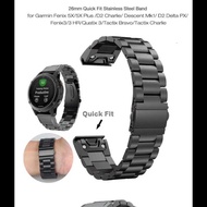 C Ekko Hot Watchbands 20 22 26Mm Stainless Steel Strap For Garmin Fenix 7S 7 7X 6S 6 6X Pro 5S 5 5X