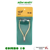 Combo of 10 square votive skin cutting pliers N09, 16 stitches, C45 steel material, Japanese Nipper 