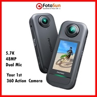 AKASO 360 - 5.7K 360 action camera Creator Bundle motoride