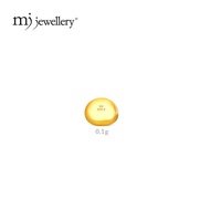 MJ Jewellery 999.9/24K Pure Gold Gold Bean / 金豆- GB003