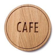 [FudFudAR] ฝุด-ฝุด-อะ WOODEN SIGN ป้ายไม้ ป้ายไม้สน ป้ายห้องอาหาร ห้องทานอาหาร ป้าย CAFE  ป้าย HOTEL