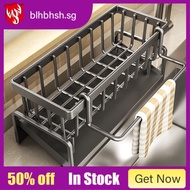 [48H Shipping]Kitchen Storage Rack Sink Rag Drain Rack Faucet Sink Dishwashing Detergent Steel Wire Ball Storage Rack Artifact