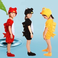 Xiaoyu Costume Children's Clownfish Costume Red Carp Goldfish Blackfish Drama Drama Picture Book Dra