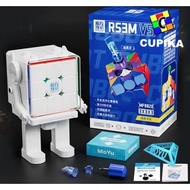 Cube Puzzle Moyu RS3M V5 3x3 Magnetic MAGLEV + ROBOT Stickerless