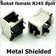 Socket Connector RJ45 Female 8P8C PCB 8 Pin Lan