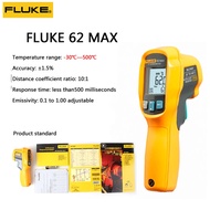 Fluke 62 Max เครื่องวัดอุณหภูมิดิจิตอลเครื่องวัดอุณหภูมิอินฟราเรดอุตสาหกรรมแบบไม่สัมผัส -30°C ถึง 65