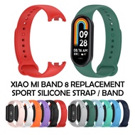 Xiao Mi Band 8 Replacement Wristband / band XiaoMi Band 8 Sport XiaoMi Band8 Silicone Soft TPU Strap