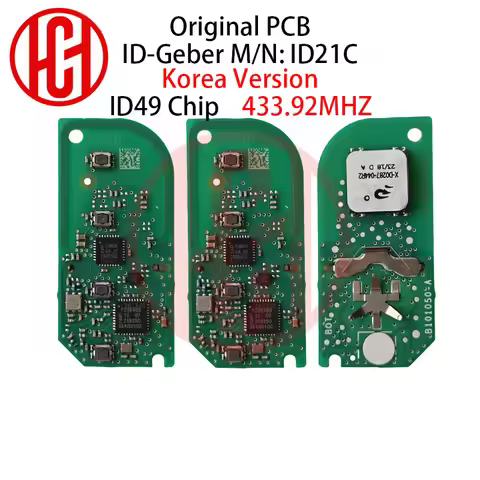 Korea Version Original PCB ID21C 433.92MHz ID49 NCF295xV Proximity Car Remote Key For BMW G30 520D 2