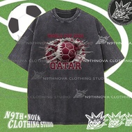 24h Shipping N9THNOVA Football Print Oversized T-shirt Men Women Casual Top 8