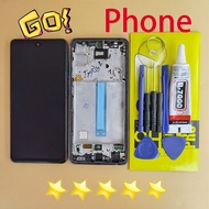 ชุดหน้าจอ Samsung A52s (5G) (OLED)งานมีประกัน แถมฟิล์มพร้อมชุดไขควง (สแกนลายนิ้วมือ)