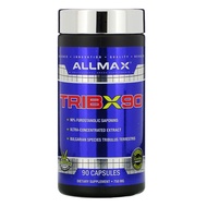 ALLMAX, TribX90, Ultra-Concentrated Bulgarian Tribulus, 90% Furostanolic Saponins, 750 mg, 90 Capsul