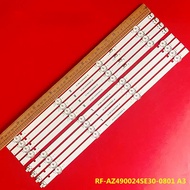 8pcs=4sets led backlight strip for  Panasonic TH-49GX650K light strip RF-AZ490024SE30-0801 A3 light 