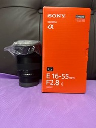完美無瑕 全套有盒 香港行貨  Sony E 16-55 16-55mm F2.8 G
