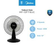 Midea MF-12FT16JC 3 Speed Choices 12 Inch Table Fan / Fan KIPAS MEJA MF12FT16JC