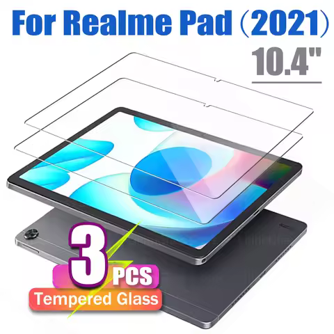 Protective Glass for Realme Pad 10.4 Inch (2021 Released) 9H Hardness HD Anti-fingerprint Screen Pro