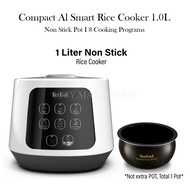 1L Tefal Easy Rice Compact Rice Cooker AI Smart Cooking Technology RK7301