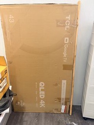 TCL 43吋Google TV QLED4K