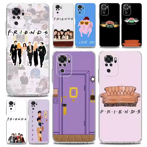 Central Perk Coffee friends tv show Case For Xiaomi Redmi Note 13 12 5G 9S 9 8 10 11 Pro Plus 4G 9T 