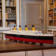 兼容樂高10294泰坦尼克號男孩拼裝巨大型成年高難度積木模型玩具