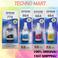 [SG Local Stock] Original Epson C13T774100 Black C13T664200 C13T664300 C13T664400 T664 T774 774 664