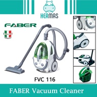 FABER FVC116 1600W Hepa Filter Bagless Cyclone Technology Vacuum Cleaner