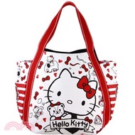 HelloKitty X AMONNLISA 托特包(大)Tiny Chum條紋