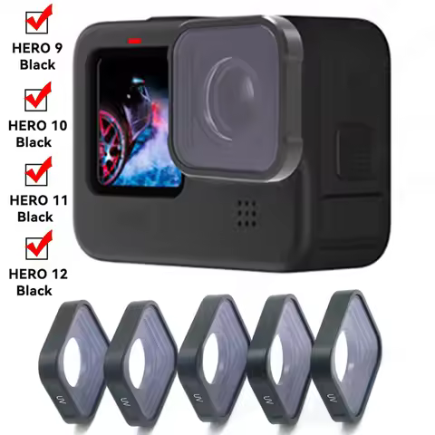 For GoPro Hero 12 11 Filter ND 8 ND16 ND32 UV CPL Lens Filter Protective for GoPro 10 9 ND Action Ca