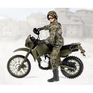 年度爆款正義紅師1 6可動人偶 重工摩托車軍事兵人模型兒童玩具90615