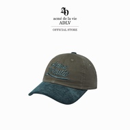 ADLV [acme de la vie] หมวก Corduroy Color Scheme Ball Cap Green (50052SCSCAU_H5GNXX)