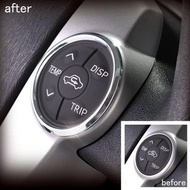 日本 CARMATE 豐田 TOYOTA PRIUS 30系 PHV Alpha α AQUA 專用 軚盤制 裝飾圈 電鍍圈 ( 1對裝 )