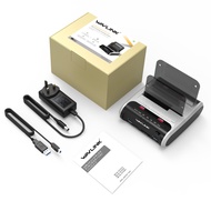 Wavlink USB 3.0ไปยัง SATA Dual Bay สถานีเชื่อมต่อฮาร์ดไดรฟ์ภายนอกสำหรับ2.5 "และ3.5" SATA I/ii/iii Hd