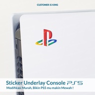 Sticker PS5 FAT &amp; SLIM Playstation 5 Logo Underlay Decal Plate Console Console Skin PS5 | (Buy 10 Get 1 Free)