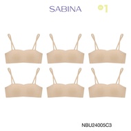 [Online Exclusive] Sabina Pretty Perfect (Set Of 6 Pieces) Level 1 Seamless Bra No Underwire Code NB