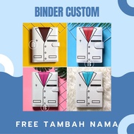 Custom Binder Pharmacist Pharmacy Uniform FREE Add name 20 rings A5 / 26 rings B5 / 6 rings A6