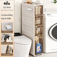 JIVARA กล่องเก็บของ ชั้นวางของในที่แคบ กล่องพลาสติกจัดเก็บเอนกประสงค์ ชั้นวางของ แบบมีล้อเลื่อน กันน