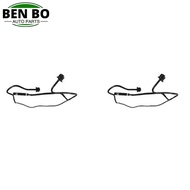 BV618K012KF CV6Z8K012K CV6Z-8K012-K  2PCS Radiator Coolant Tank Bottle Hose For Ford Focus MK3 2012-